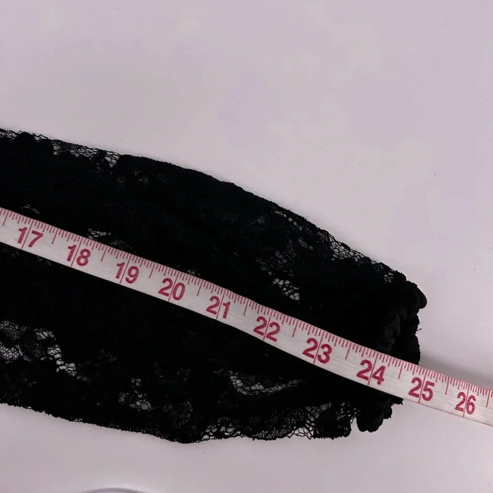 NWT Dolce & Gabbana L/s Lace Blouse Shirt with Rhinestone SIZE IT40 US SMALL - Picture 12 of 14